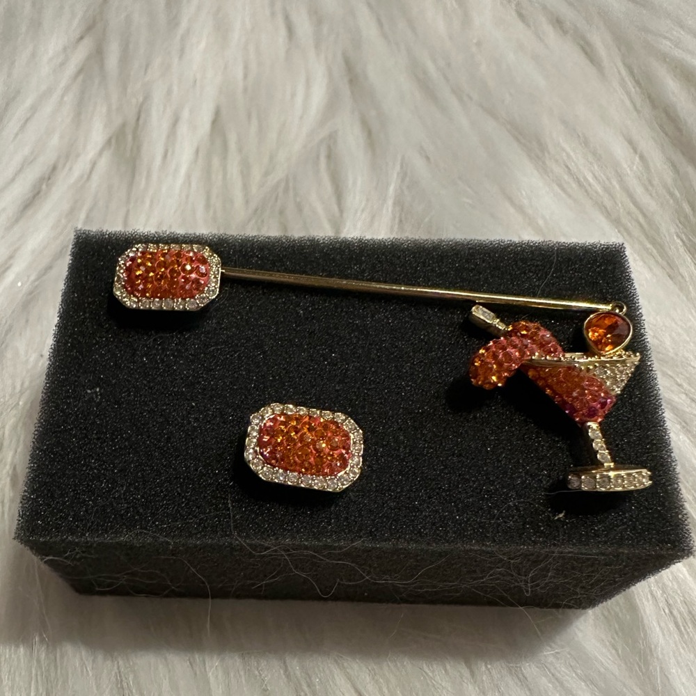 Swarovski cocktail earing